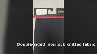 Dwustronna dzianina interlock (10% PSA + 90% Meta-Aramid, 350gsm, 150cm)