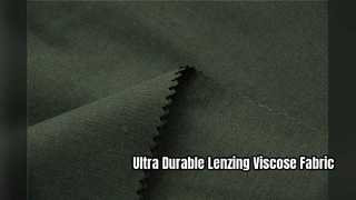 Wytrzymała tkanina wiskozowa Lenzing na profesjonalną odzież roboczą
