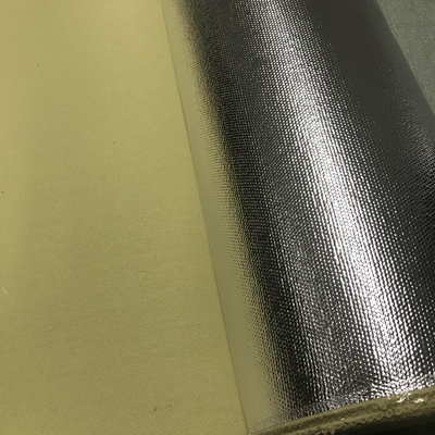 Niska przewodność elektryczna Tkanina para aramidowa z powłoką aluminiową Wodoodporna