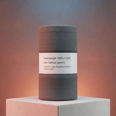 Siła rozbicia 1000N 1200N Meta Aramid Tkanina Stabilność koloru Poziom 5 Zaprojektowany do urządzeń ochronnych odpornych na wysokie temperatury