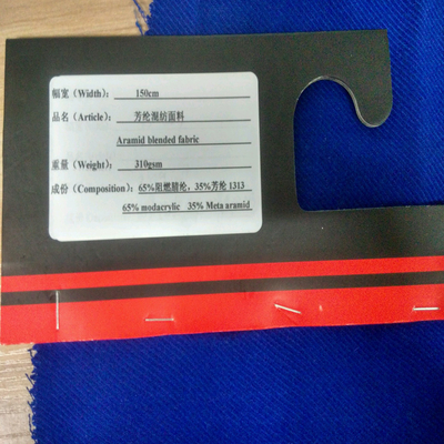 Tkanina z włókna aramidowego o szerokości 150 cm z przędzą o dobrej odporności chemicznej