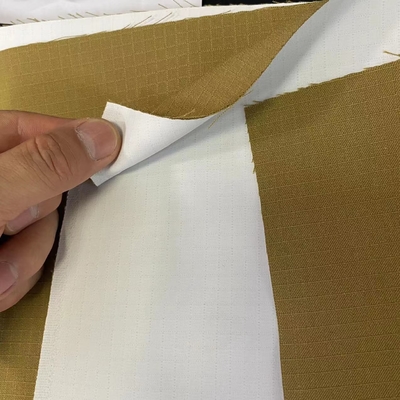 Wodoodporna, oddychająca tkanina aramidowa khaki o gramaturze 280 g/m2 z membraną PTFE