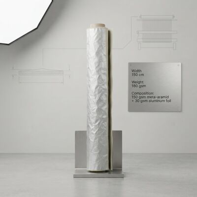 Aluminiowa folia meta-aramidowa z odpornością na ciepło, trudnopalna i o niestandardowej długości